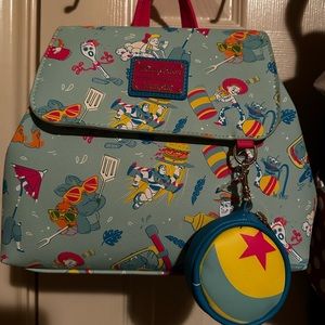 NWT Loungefly Toy Story Disney Parks Exclusive Backpack with Coin Purse